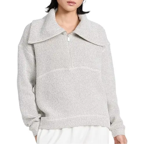 Sweaty Betty Restful Bouclé Half Zip Pullover Size Small (US 6)