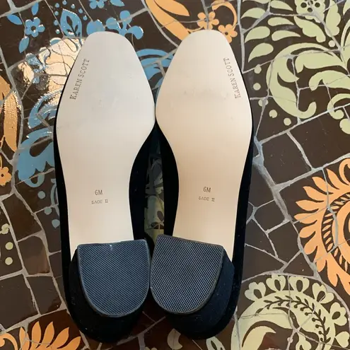 Karen Scott VELVET PUMP HEEL Sz: 6M