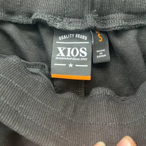 XIOS Sequins Bear Cargo Joggers Black Small