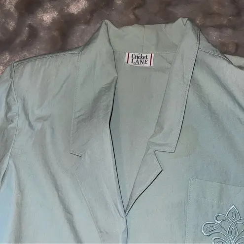 Authentic Vintage 70s/80's Cricket Lane Blazer Mint Green Size no size