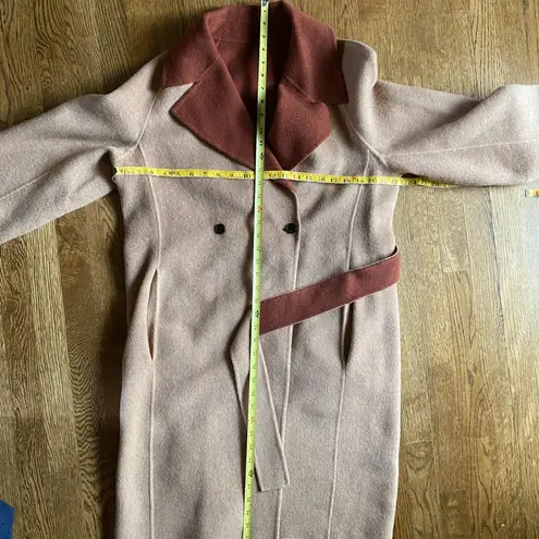 MM.LaFleur Cleo Coat in Rust and Tan Medium