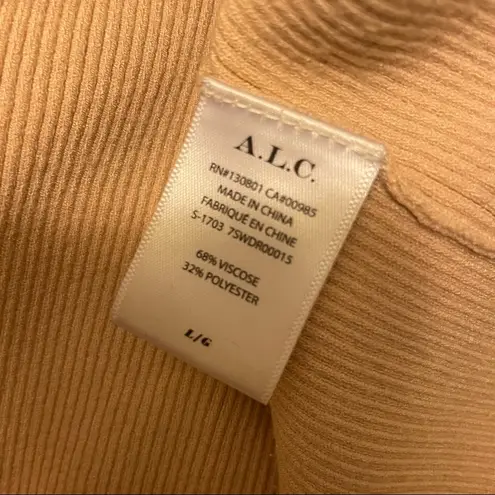 ALC Frank ALC ribbed midi tank dress