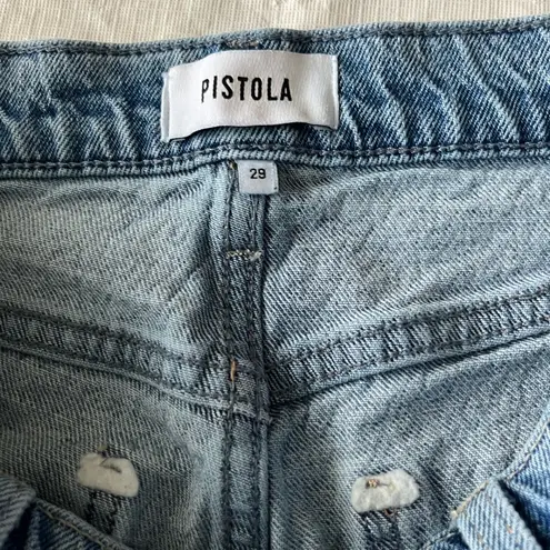 Pistola High Rise Straight Fit Jeans