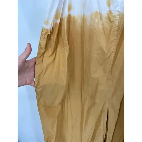 SEA New York Honey Purple Zelda Sleeveless Square Neck Wide Leg Dip Dye Jumpsuit Size 10