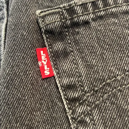 Levi's  501 Black Jean Shorts for Women size 28.