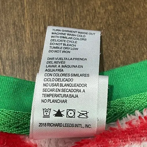 Elf One Piece Pajamas Women's Size XL Buddy The Elf Ugly Christmas Sweater Red