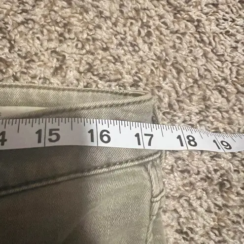 Dear John Gisele High Rise Skinny Jeans Olive Gray Casual Pants Size 31