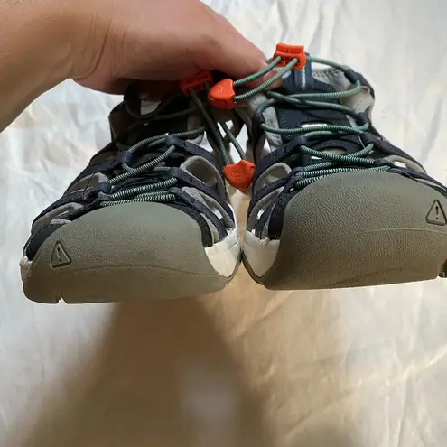 Keen Astoria West Blue and Gray Waterproof Hiking Sandals Size 10