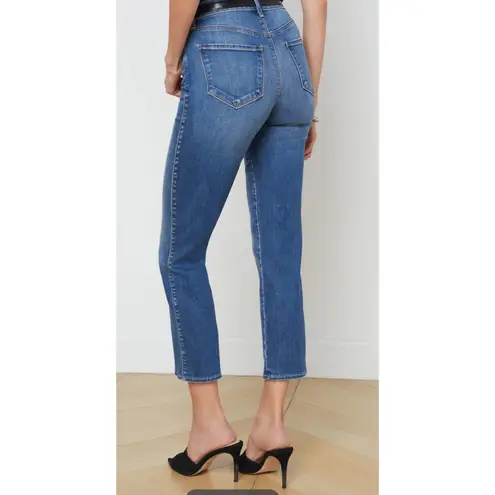L'Agence Jeans Womens Sz 25 Dark Wash Alexia Cropped Cigarette French Girl Chic