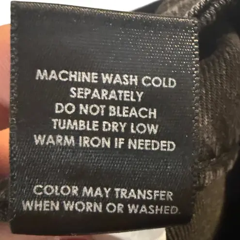 Blackheart Black Edgy Super Skinny Skull Embellished Jeans Size 5