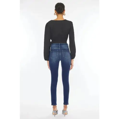 KanCan Jeans Women's Size 11/29 Nicole High Rise Super Skinny Dark Wash Jeans Blue