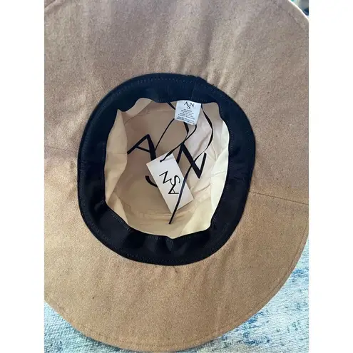 NWT! ASN Harper Floppy Tan Felt Hat in Oatmeal Tan Tan