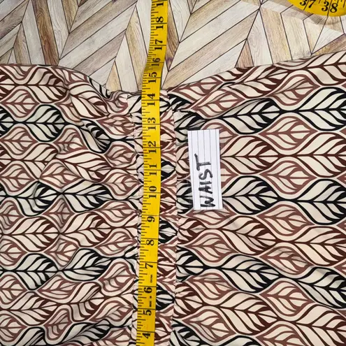 KAVU Ensenada Earth Deco Sun Dress Sz S Sleeveless V-Neck Travel Outdoor Active