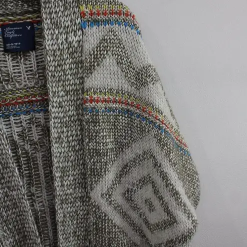 American Eagle  | Knit Shrug Sweater Tribal Print