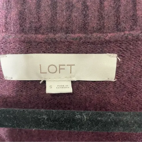 Loft  balloon sleeve cardigan sweater 137