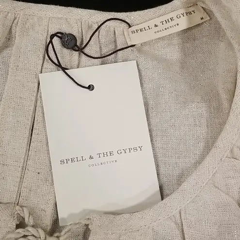 💕SPELL & THE GYPSY💕 Lola Tunic Dress ~ Biscuit M Size M