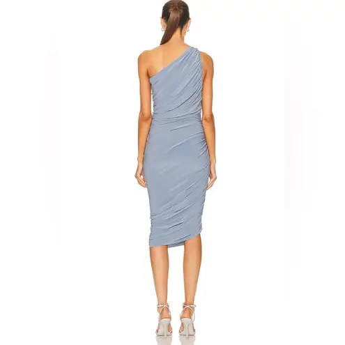 Norma Kamali Diana Midi Dress in Soft Blue