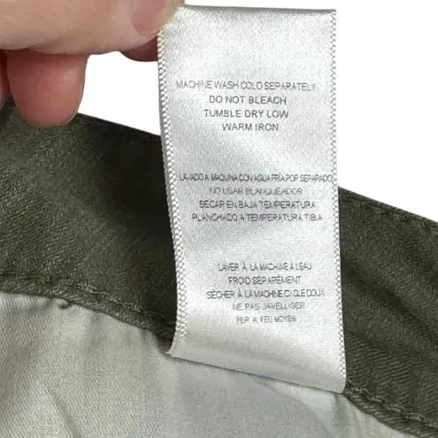 Kut From The Kloth Kut Sienna High Rise Wide Leg Pants Sz 2 Olive Carpenter Coastalcore Resort Chic