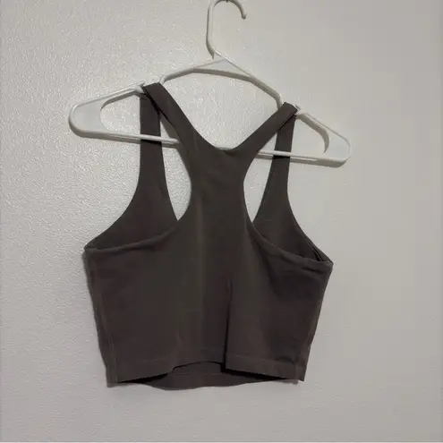 Mate the Label NWOT Organic Stretch Racer Tank Pebble Tan Medium