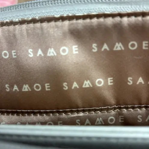 Samoe Style East/West Shopper Handbag/Shoulder Bag Faux Leather Neutral Soft