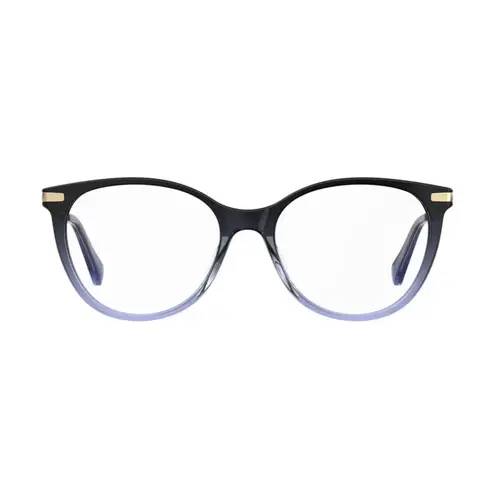 Love moschino New Moschino Love Eyeglasses MOL570 01X2 00 Black to Lilac Gradient 52mm