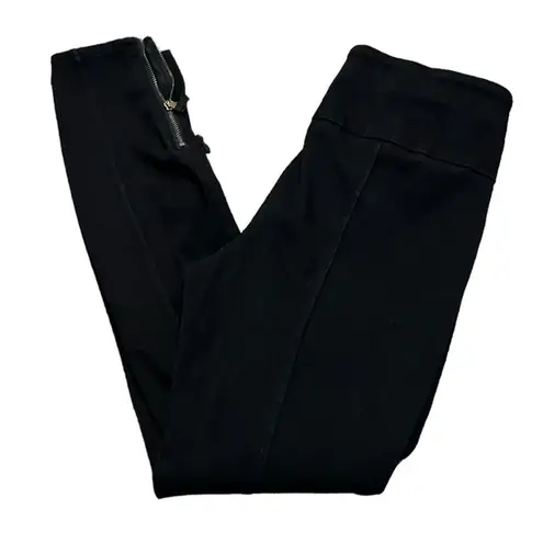 Pilcro and the Letterpress PILCRO high-rise denim leggings with ankle zippers