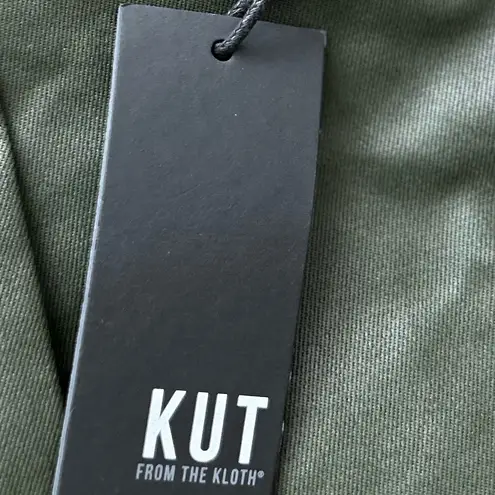 Kut From The Kloth KUT from‎ the Kloth Women's Olive Green High-Rise LYCRA Shorts NWT size …