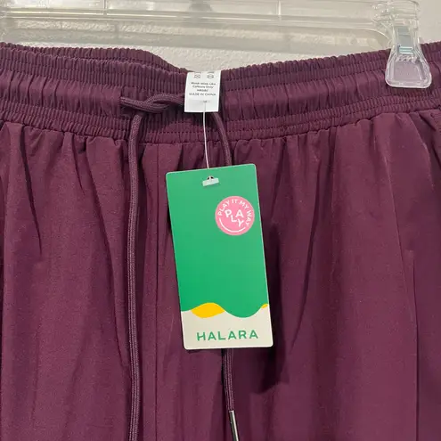 Halara Mid Rise Drawstring Cargo Joggers NWT Black Pocket Casual Pants XL