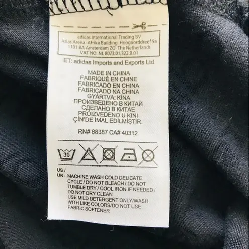 Adidas by Stella McCartney S The Cool Tee Black Short Sleeve top