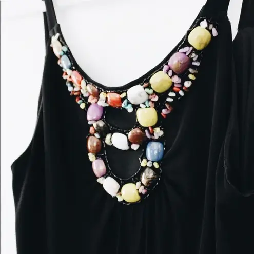 Lily Vintage Bead Embellished Midi Dress