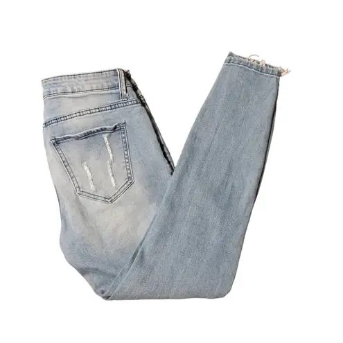 Evidnt Los Angeles Womens 27 Distressed Skinny Jeans