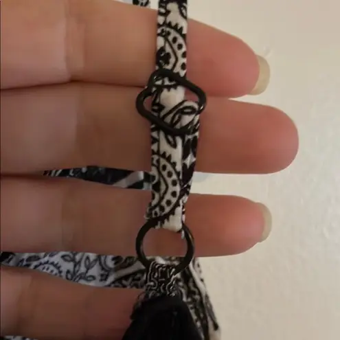 Black and White Patterned Romper Size undefined