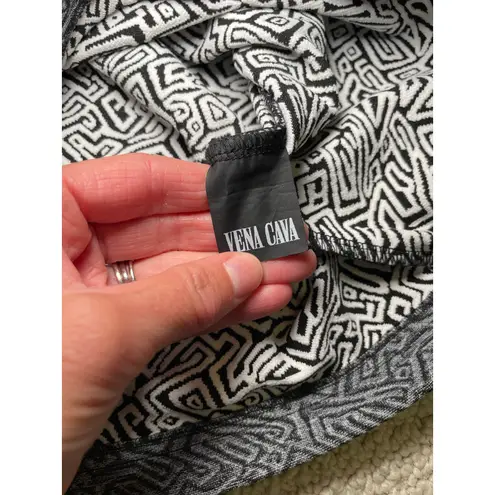 NWOT Vena Cava Knit Dress Women XS Body Con High Fashion Navy Blue, Black & Grey Blue