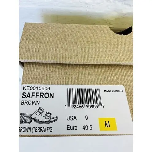 Kork-Ease Saffron Slide Sandal Women's Size 9M Brown Terra Platform Heel