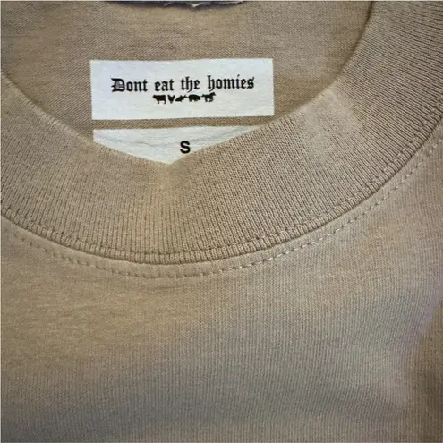 DON’T EAT THE HOMIES 3d long sleeve size S NWOT