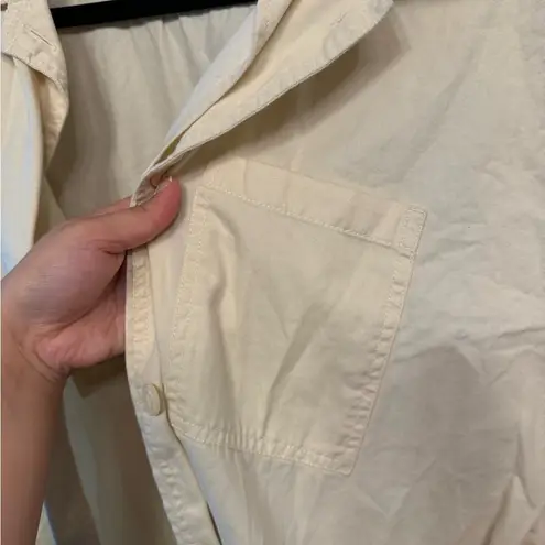 Melrose and Market Cream Utility Jacket Lightweight Versatile