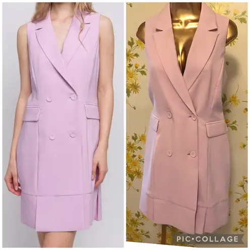 Love Tree Sleeveless blazer dress lilac size S