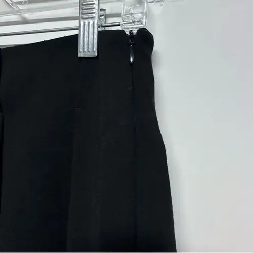 Emporio Armani Y2K Black Wool Pleated grunge Skirt S