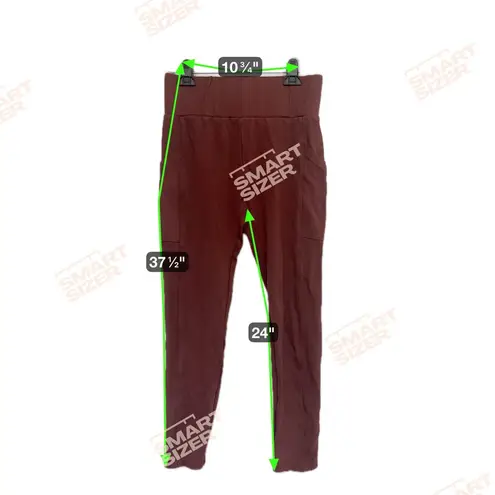 Lou & grey  LOFT High-Rise Pocket Leggings M Rust Brown