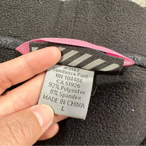 Klim Women’s Sundance Pants Pull On Fleece Lined Bootcut Mide Rise Base Layer L Black Size L - Image 9