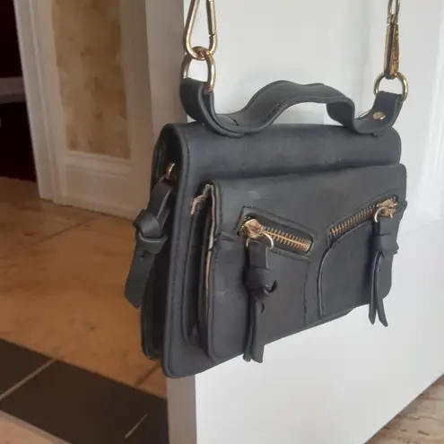 Francesca's Mini Blue Crossbody