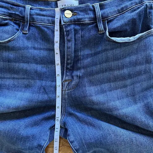 Frame Le High High Straight Bestia Medium Wash Size 31