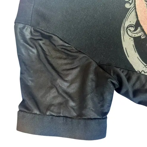 Y2K Bling Los Angeles Bus Top Gothic Grunge Tee! Black