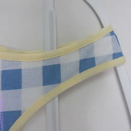 Vintage Autumn Deer 100% cotton sleep gown/ dress, XXS Blue