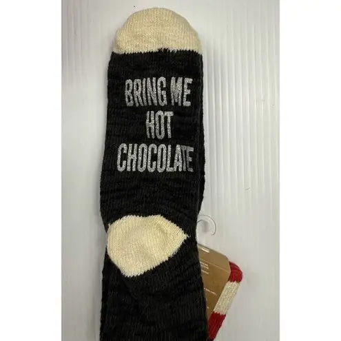 American Eagle  NWT Woman's Bring Me Hot Chocolate‎ Socks Winter Holiday