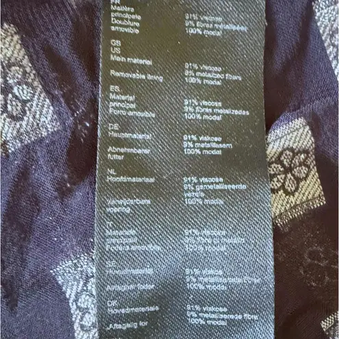 Maje Rayemona Sheer Marine Dress, Size 42 (NWT