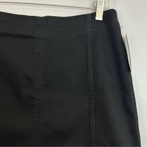 Wild Fable NWT  High Waisted Black Denim Mini Skirt Size 10
