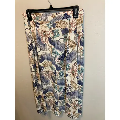 American Vintage Vintage That's Me 90's Nautical Style Maxi Skirt Size 28 Waist