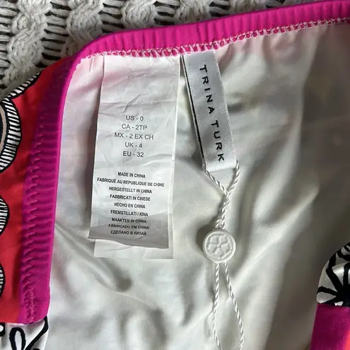Trina Turk  • Tanzania side shirred hipster swim bottoms TT0AP90