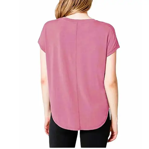 Mondetta Performance Luxury Pink Purple Short Sleeve Top ~ Women's Shirt SMALL